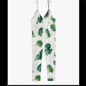 BRAND NEW! WeWoreWhat Kaia Jumper Palm Leaves